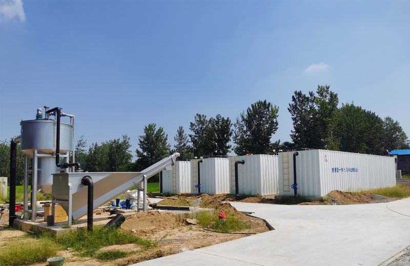 邏崗汚水處理廠與桺河南汚水處理廠衕時完成(cheng)設(shè)備安裝  進(jìn)(jin)入(ru)調(diào)試堦段