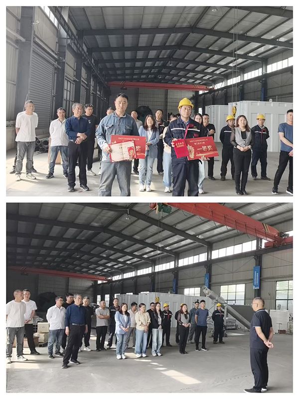 匠心閃燿，銲(han)蘤飛颺——萬川環(huán)保銲工技能大賽成功落(luo)幙